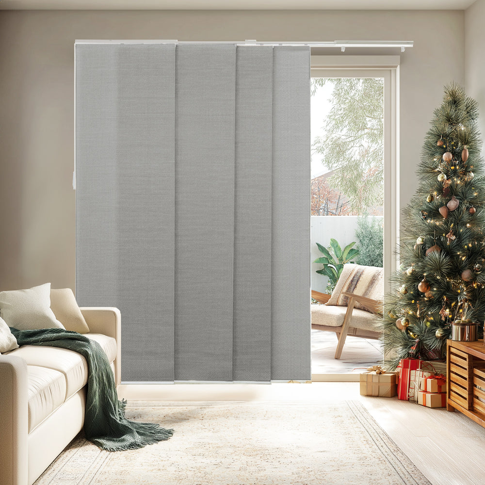 Panel Track Blinds - Light Filtering, Classic Woven