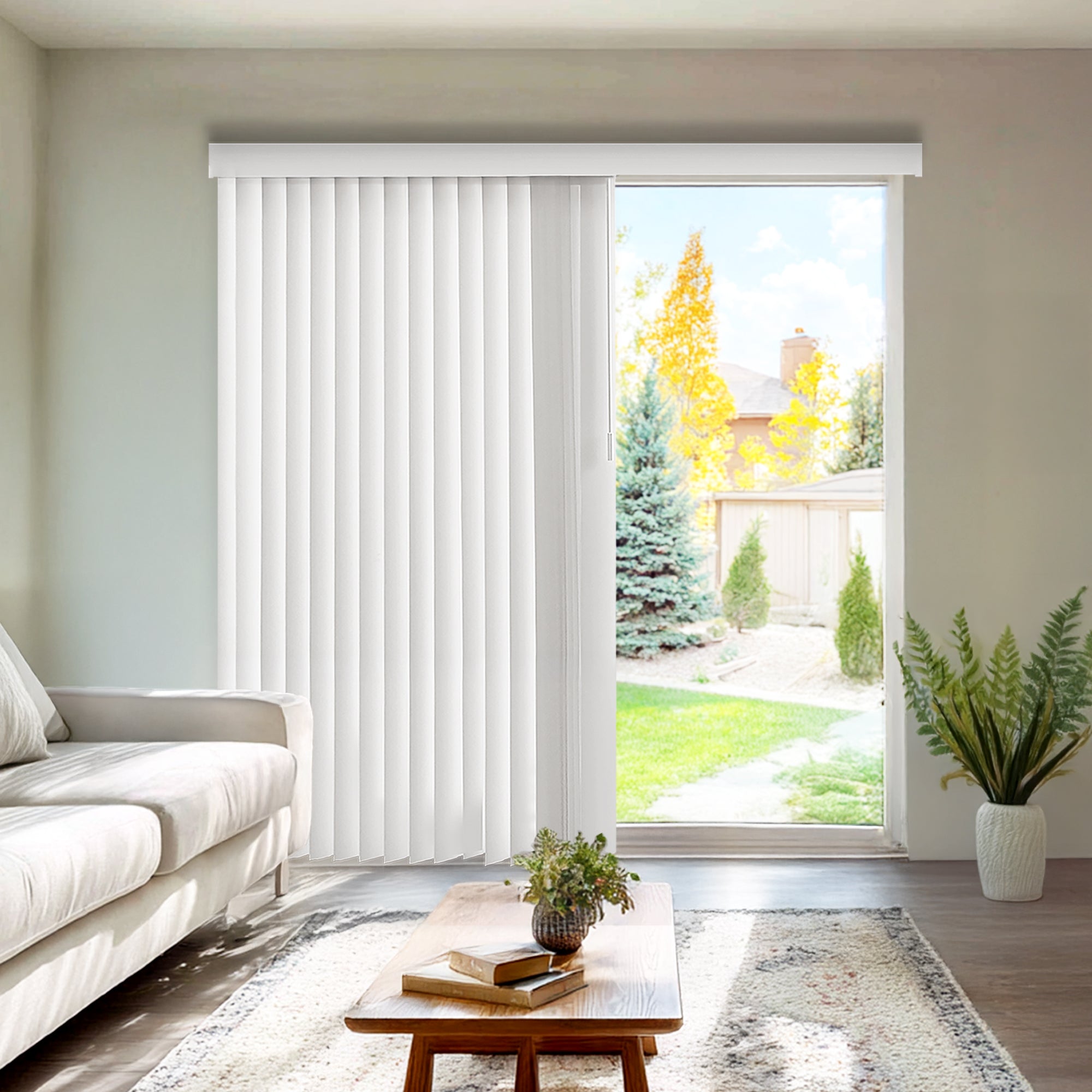 Vertical Blinds | Vinyl Slat Blinds for Home Windows | Chicology