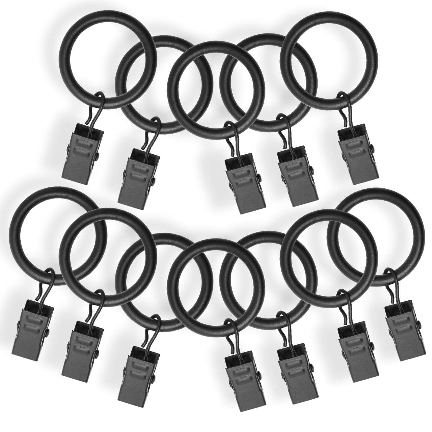 12 Pack of 3 Inch Valance Clips for Window Blinds