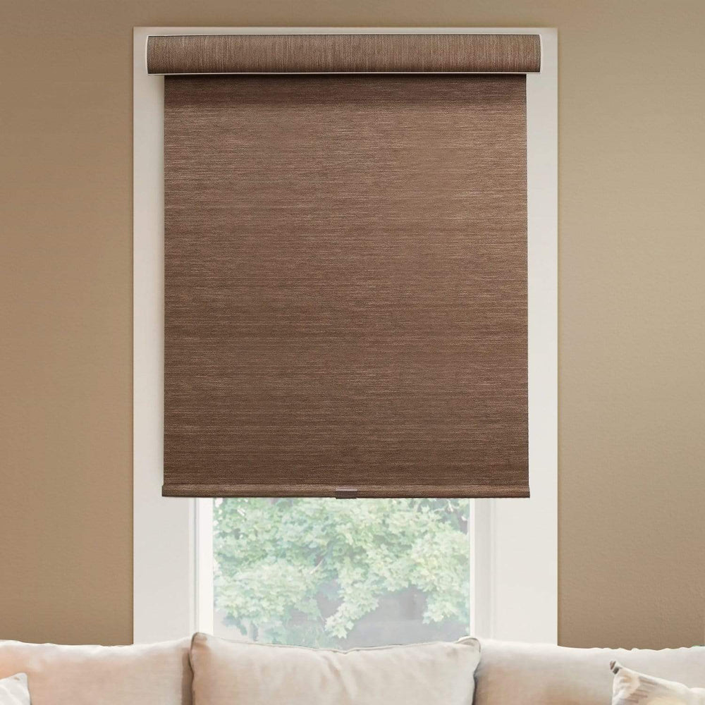 Chicology Roller Shades Felton Truffle / 20"W X 72"H Cordless Roller Shades, Felton Truffle RSDFT2072