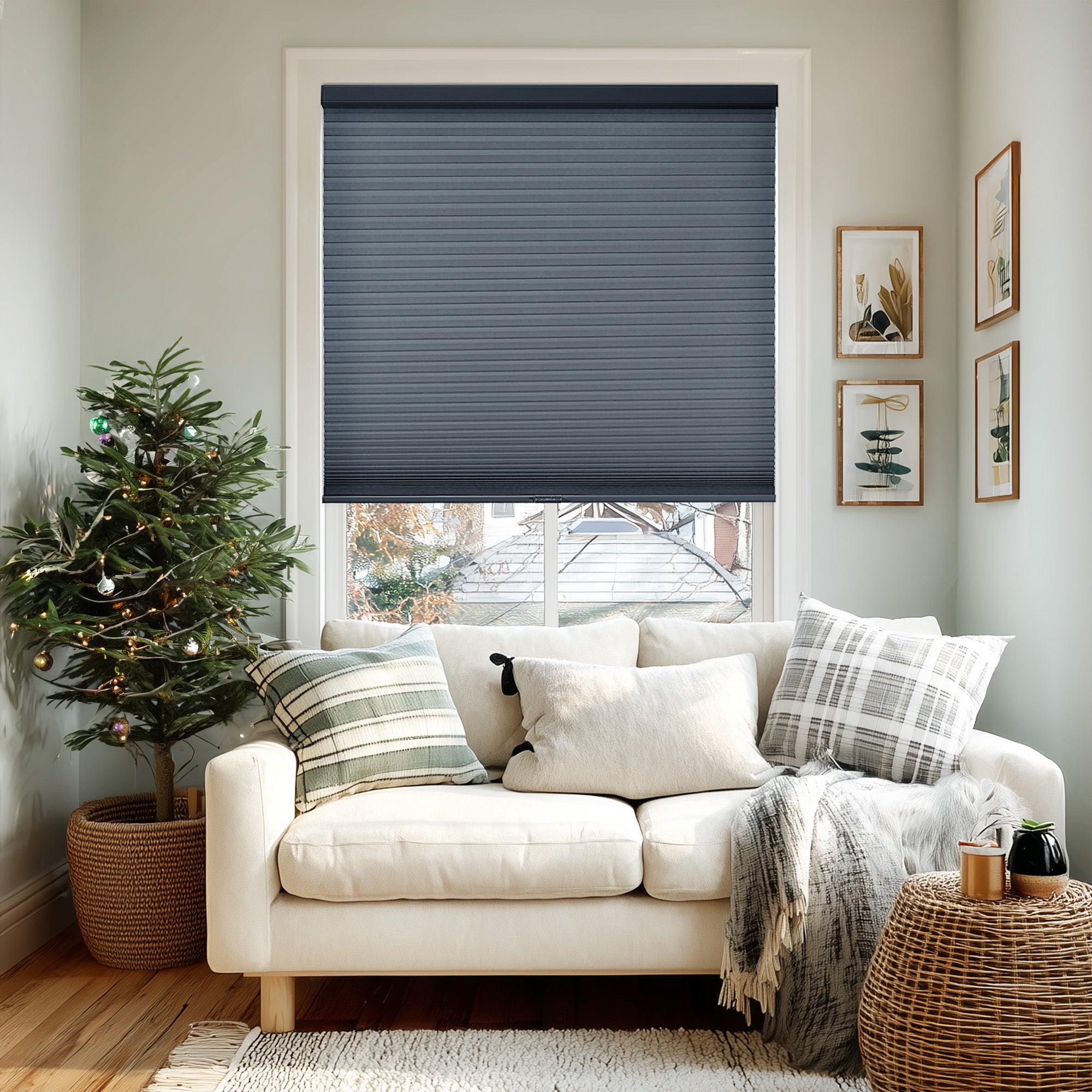 Custom Cellular Shades – Light Filtering, Morning Collection
