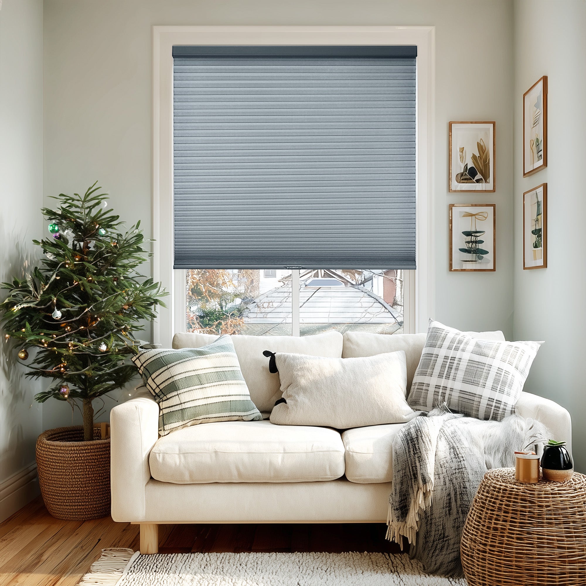 Custom Cellular Shades – Light Filtering, Morning Collection