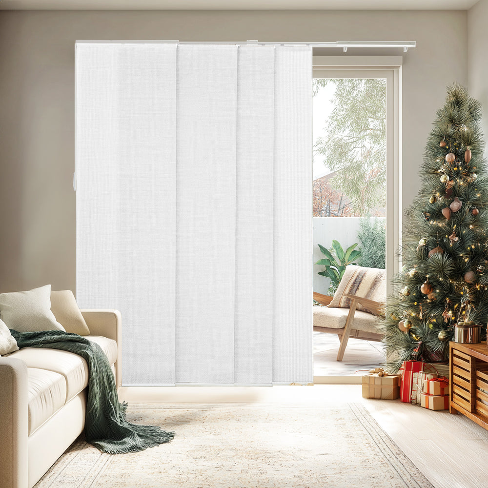 Panel Track Blinds - Light Filtering, Classic Woven