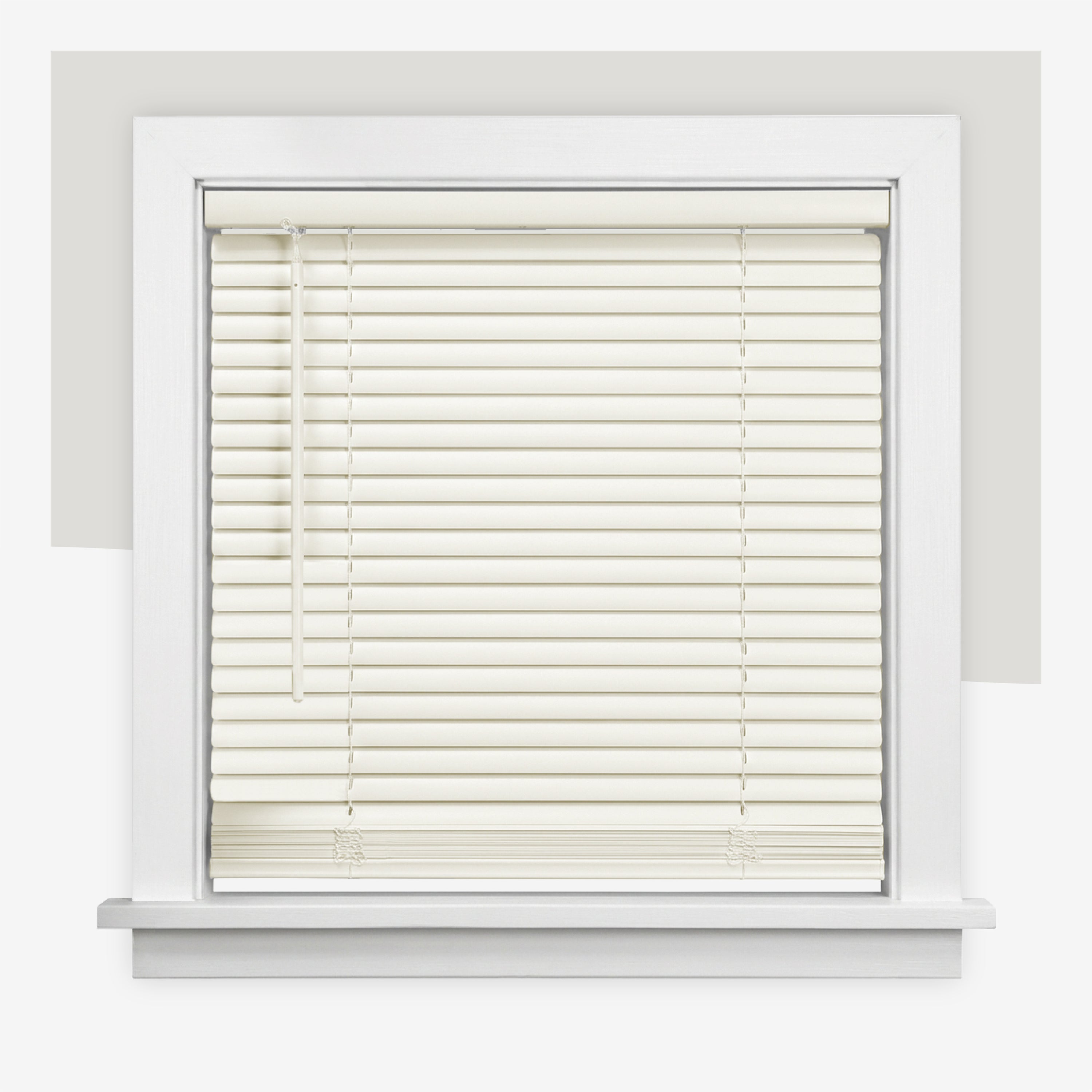 Mini Blinds – Room Darkening, 1" Slats,  Alabaster