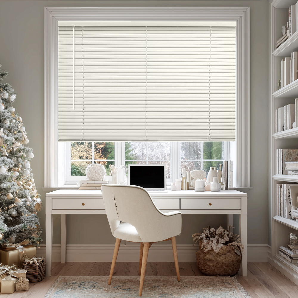 Mini Blinds – Room Darkening, 1" Slats,  Alabaster