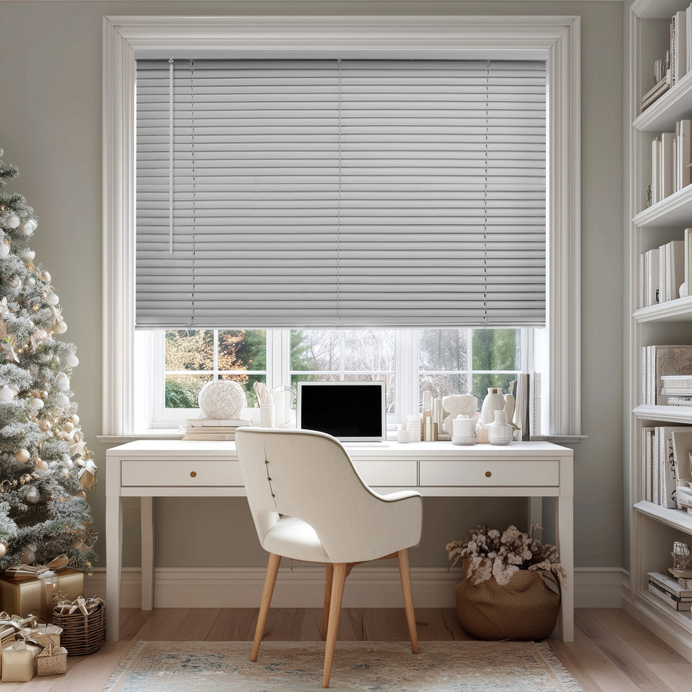 Mini Blinds – Room Darkening, 1" Slats,  Gray