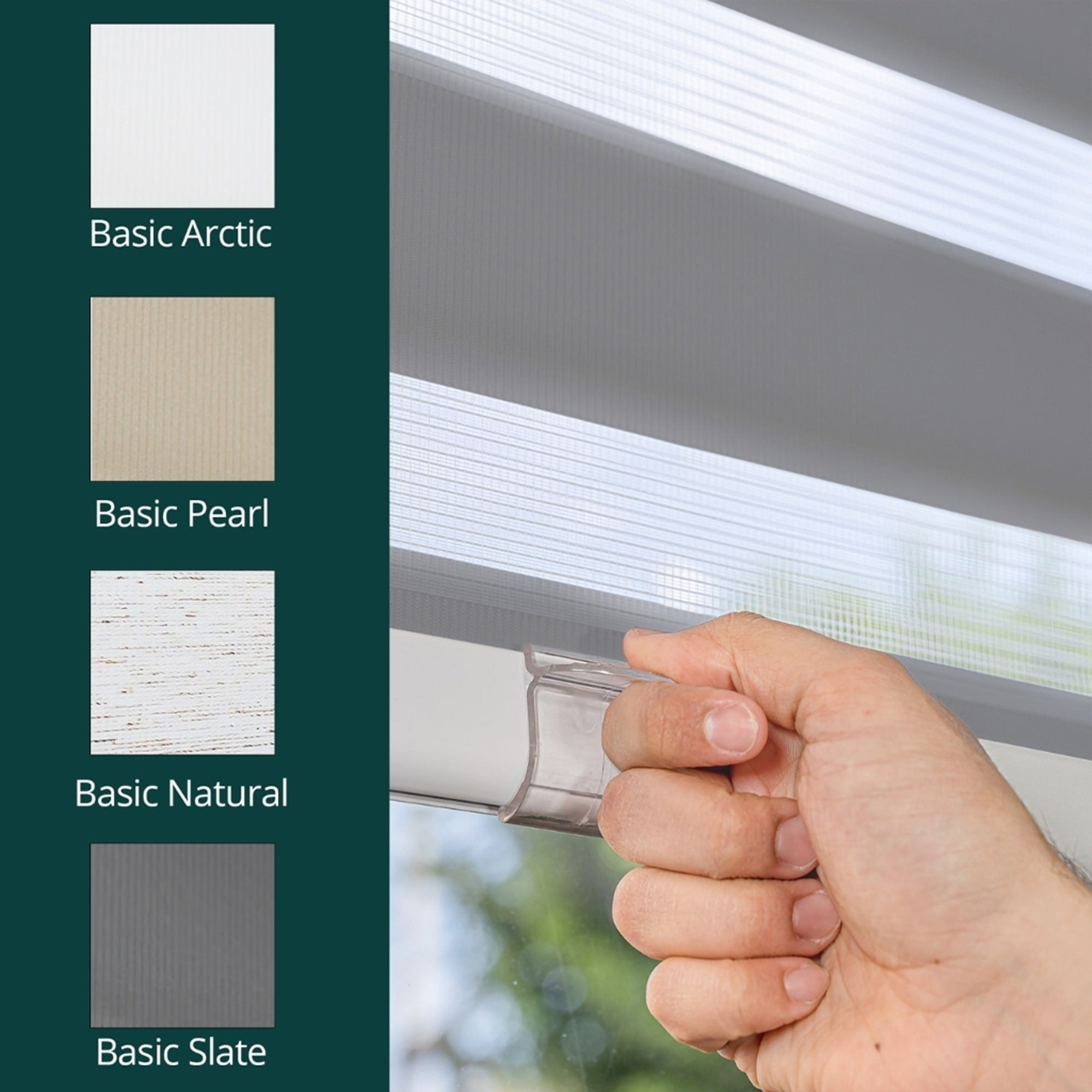 Light Filtering/Room Darkening Zebra Roller Shade – Chicology