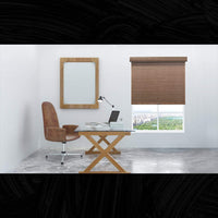 Chicology Roller Shades Felton Truffle / 20"W X 72"H Cordless Roller Shades, Felton Truffle RSDFT2072